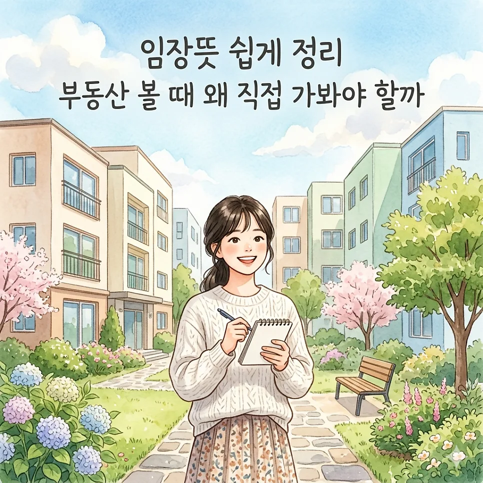부동산 임장 뜻 완벽 정리: 2026년 직접 발품 팔아야 하는 이유
