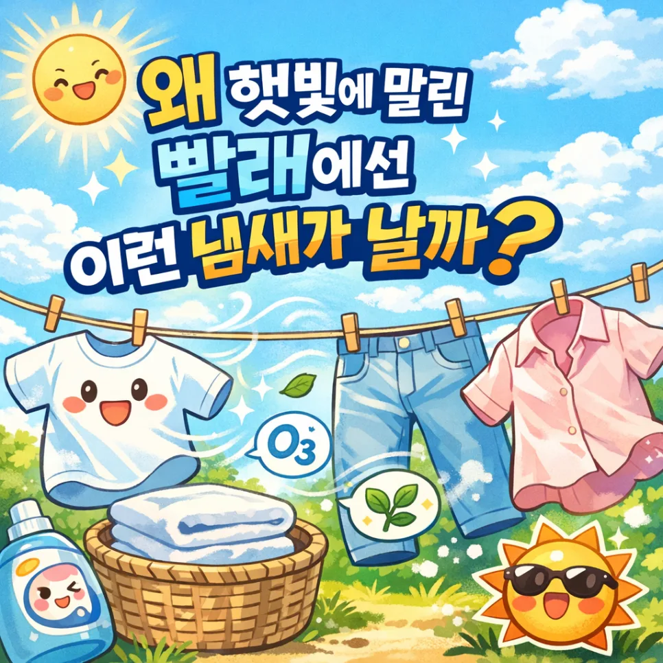 햇빛 냄새 정체는? 오존+식물향 콜라보 2026년 분석