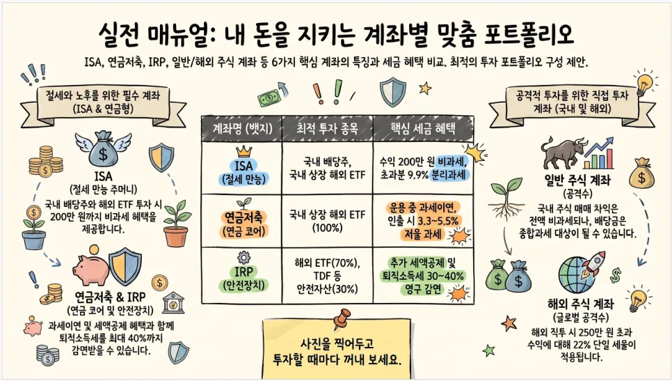 사회초년생 연금 투자, 계좌별 포트폴리오 2026년 총정리