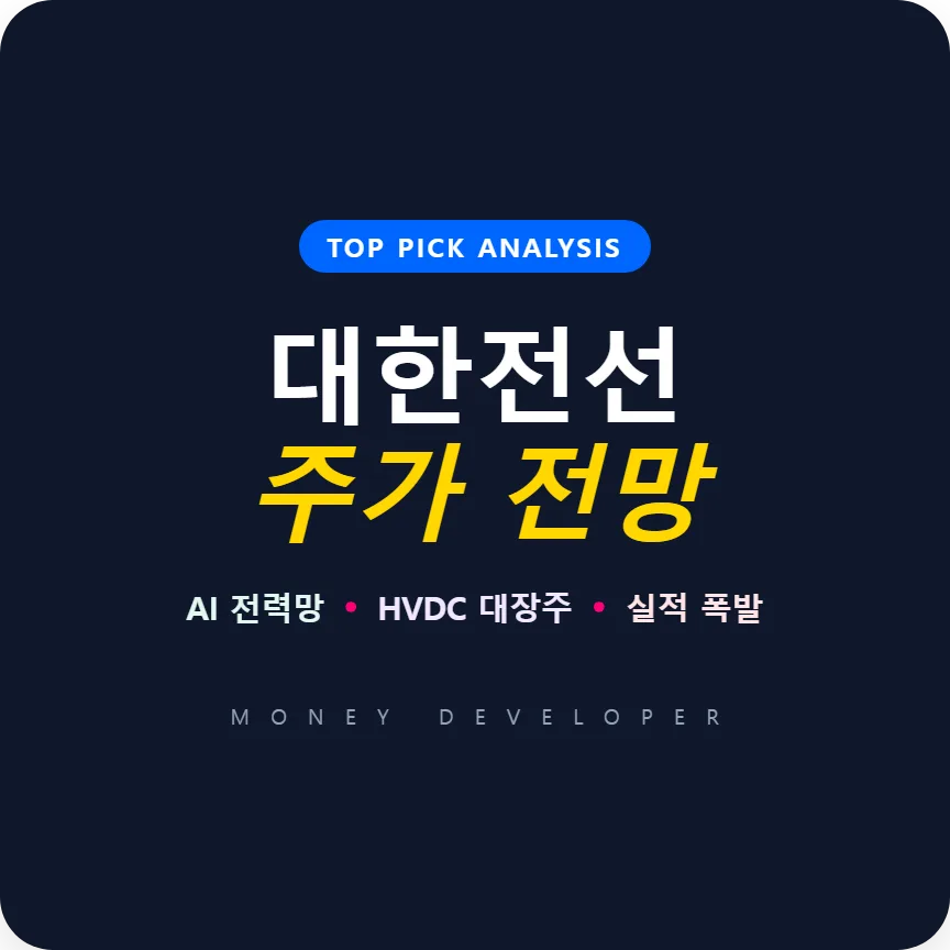 대한전선 주가 2026년 전망: AI 전력 인프라 대장주 실적 분석