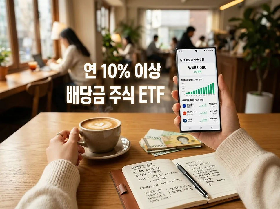 연 10% 고배당 ETF 추천 2026: 월급처럼 받는 배당주 순위와 선택법