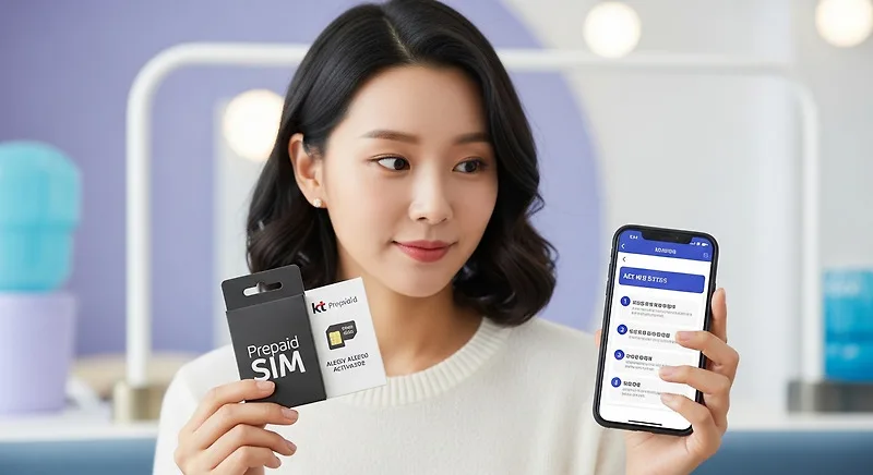 마산회원구 선불유심 구매 후 개통 절차 3단계