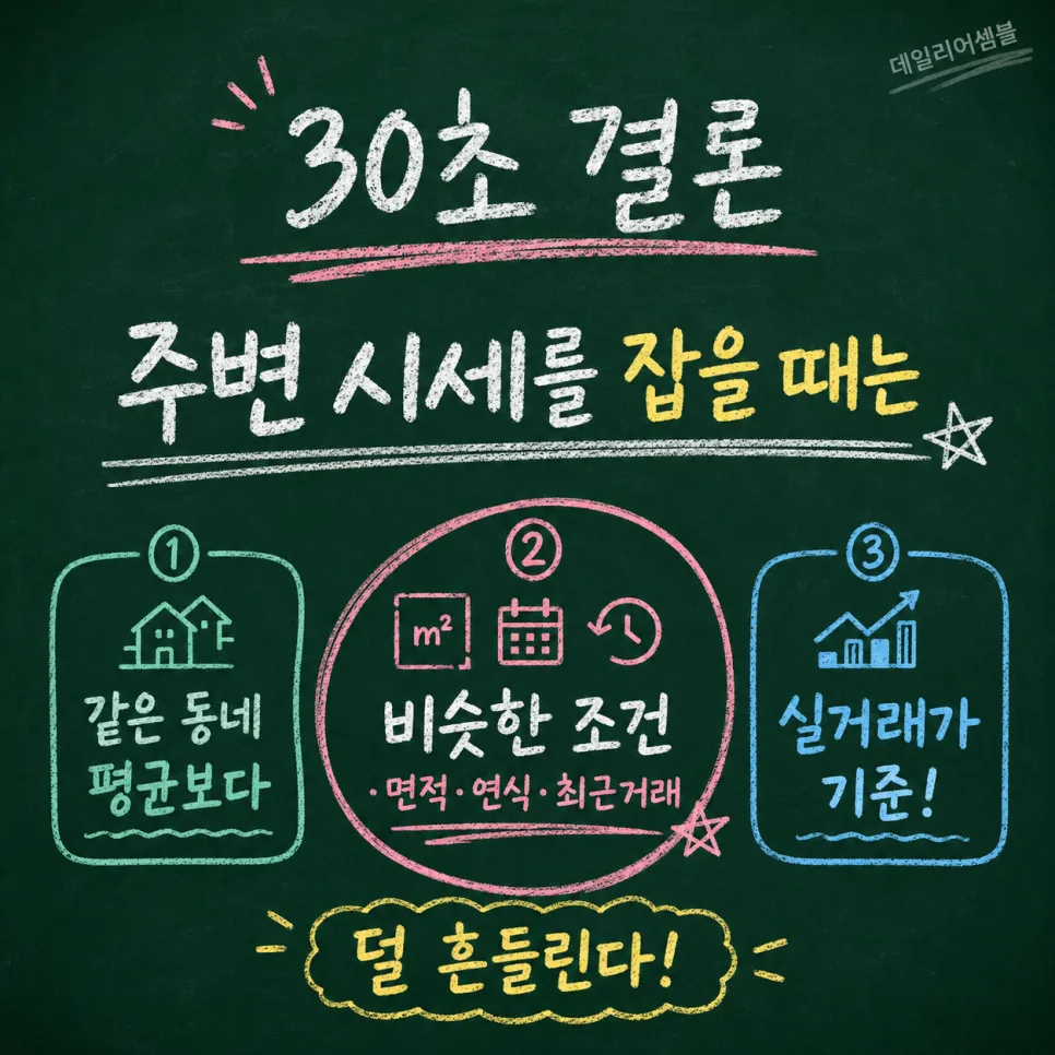 2026년 청약 시 주변 시세 비교 완벽 가이드 2