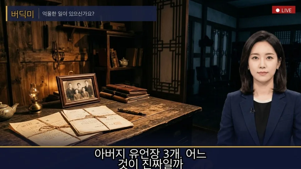 아버지 유언장 3개, 법적 효력은? 실제 사례 분석 2026