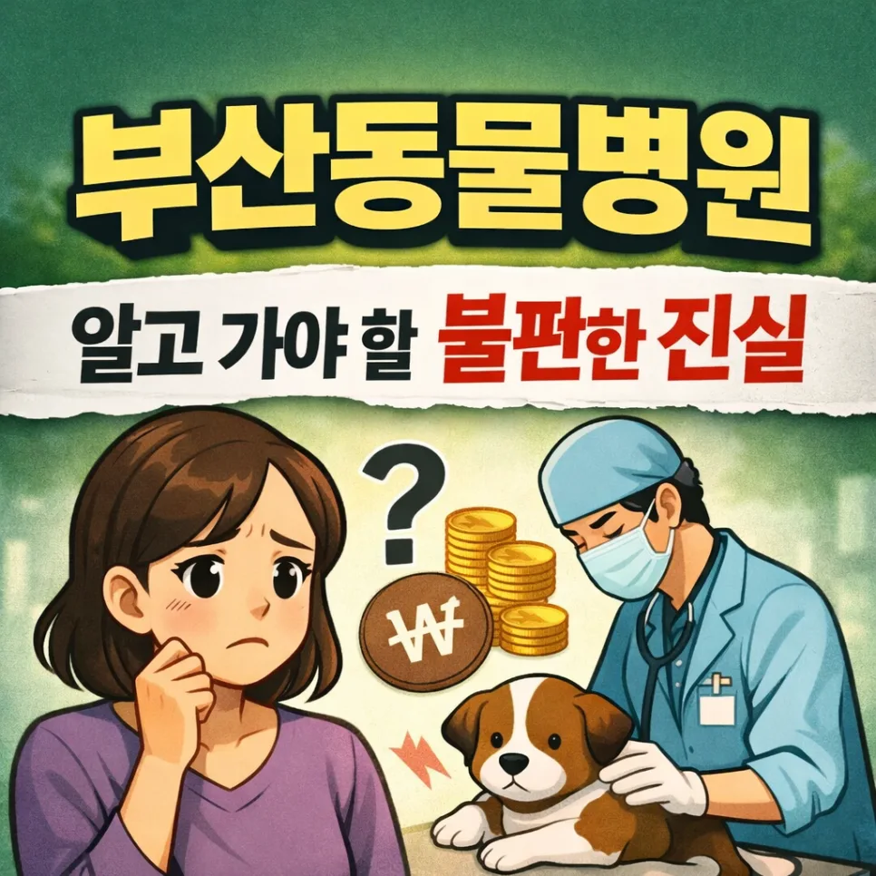 부산 동물병원 현실 후기 2026: 예약부터 비용까지 솔직 리뷰