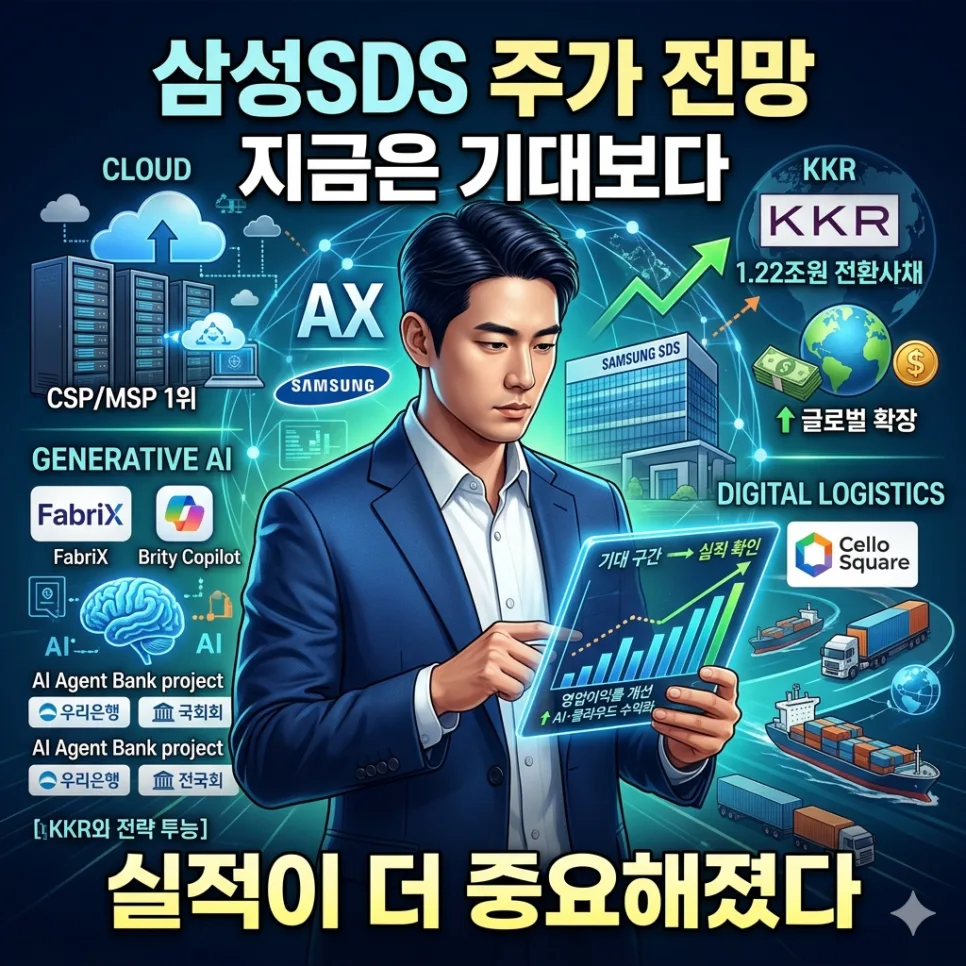 삼성SDS 주가 전망: AI·클라우드 성장으로 2026년 도약할까?