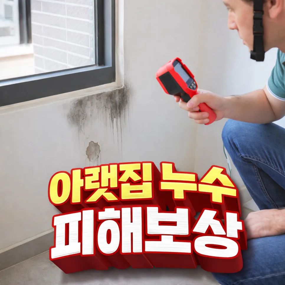 대구 누수탐지 비용 아랫집 피해 보상 2026년 총정리
