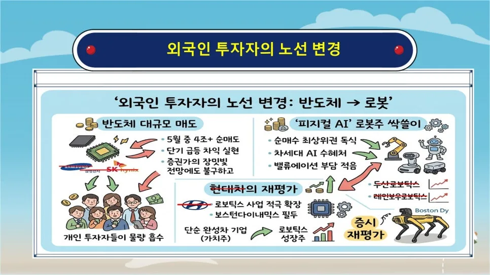 로봇주·현대차 주목 이유 2026: 외국인 자금 흐름 분석 2