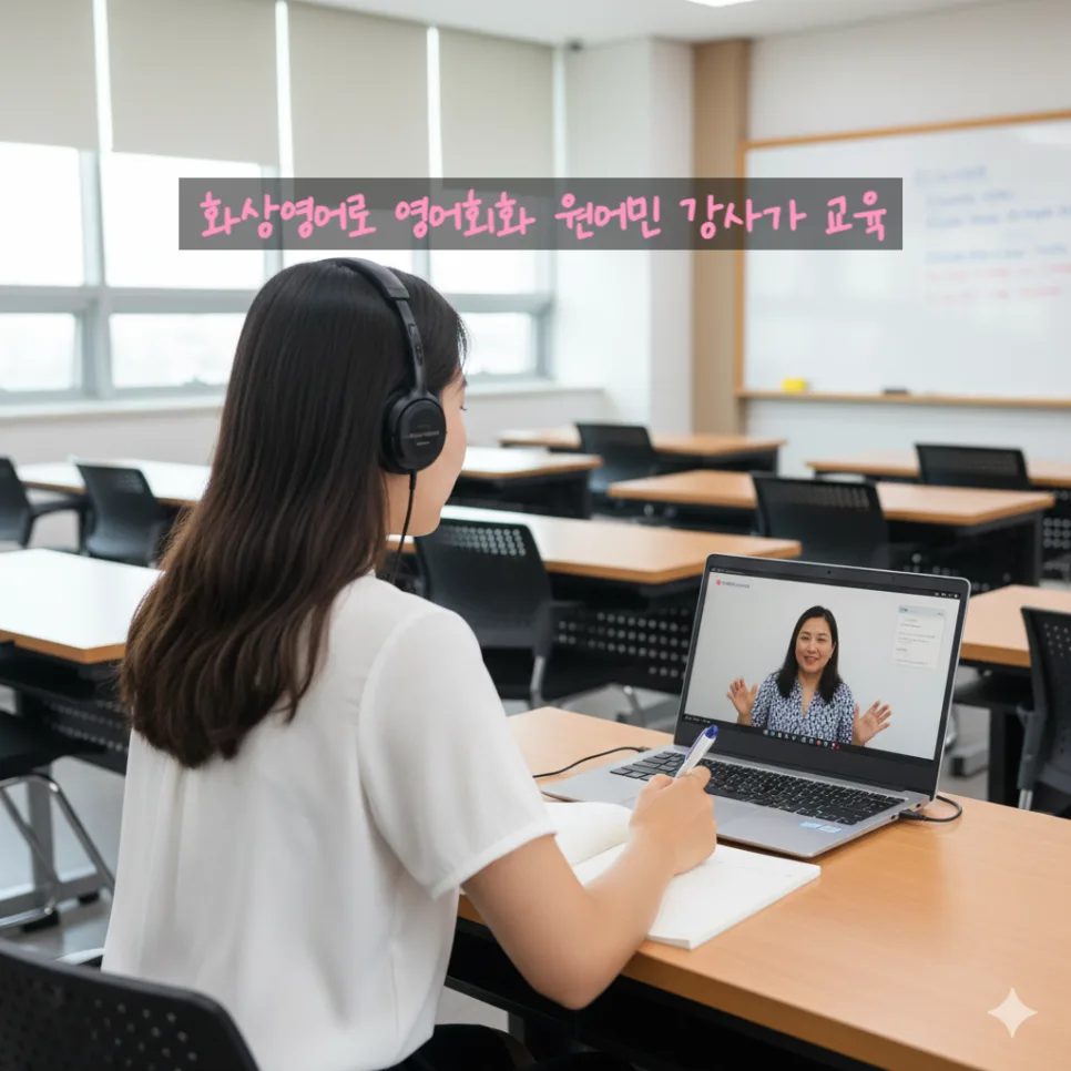 화상영어, 2026년 실력 향상 비결은? 원어민 강사 교육 효과 분석