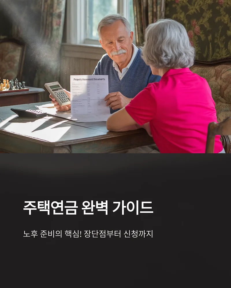 주택연금 월 수령액 2026년 계산법: 집값 1억당 얼마 받을까?