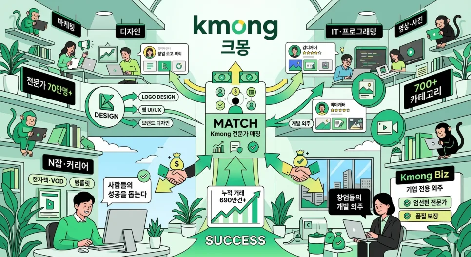 크몽으로 월 100만 원 벌기: 4050 직장인 경력 활용법 2026