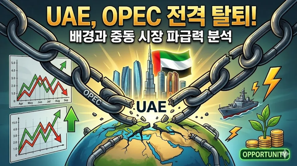 UAE OPEC 탈퇴 2026: 배경, 영향, 투자 전략 총정리