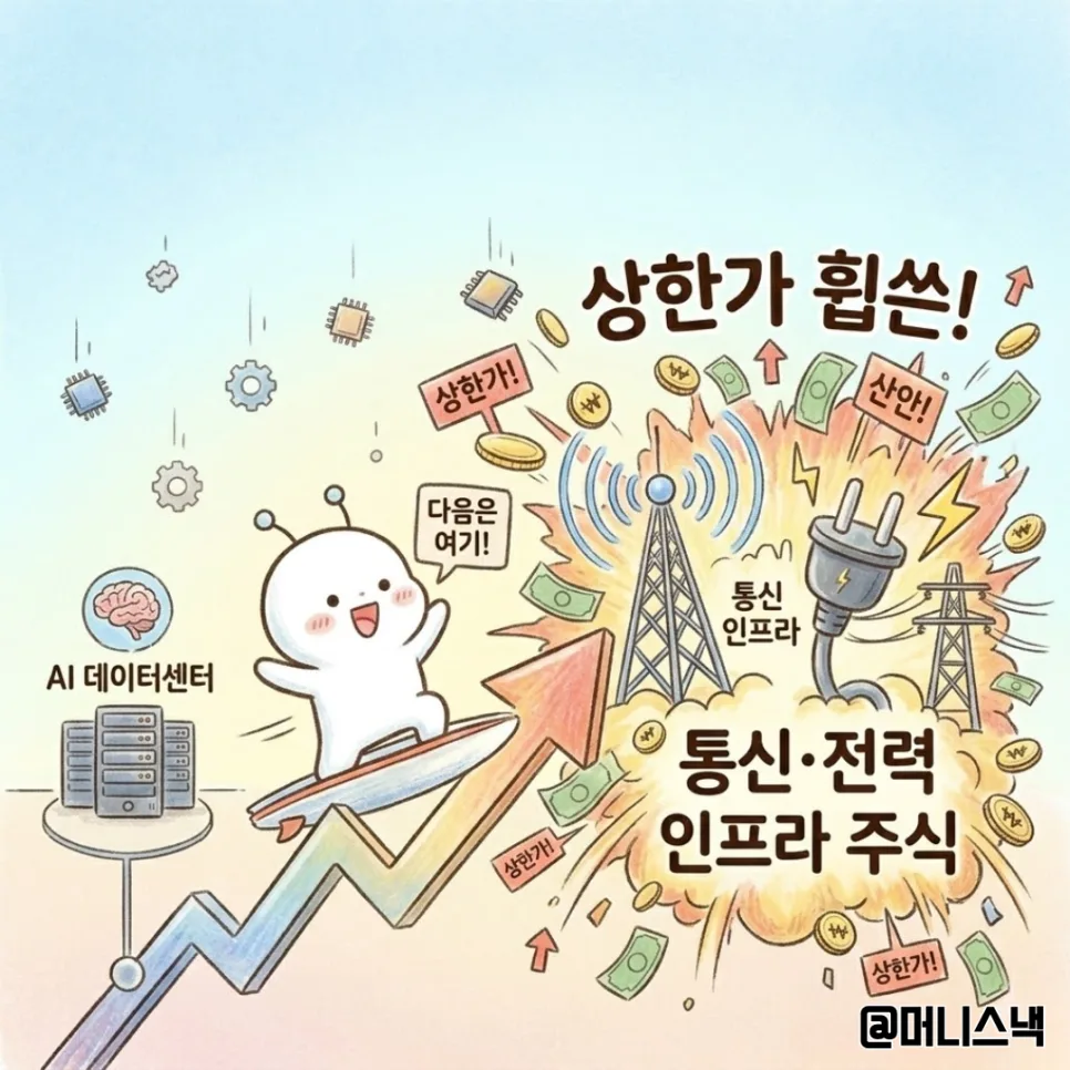 AI 인프라, 통신·전력株 급등 이유는? 2026년 전망