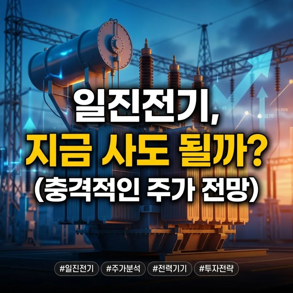일진전기 주가 전망: 2026년 실적 기반 매수 타이밍 분석