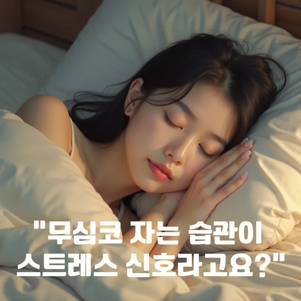 수면 자세가 스트레스 신호? 2026년 마음 건강 진단법