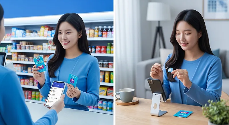 편의점 선불폰 개통, 유심 구매부터 사용까지 3단계 완벽 정리