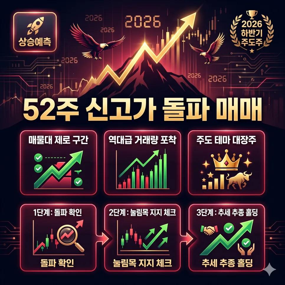 2026년 신고가 돌파 종목, 상승랠리 이어갈까? 투자 전략 총정리
