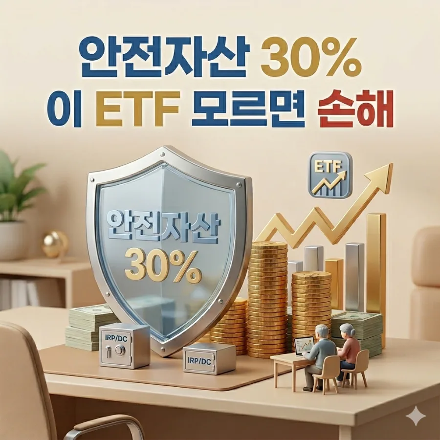 퇴직연금 안전자산 30% 활용법: ETF 투자 전략 2026
