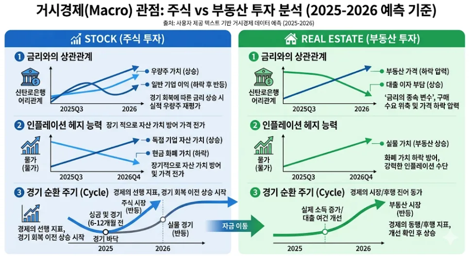 2026년 주식 vs 부동산, 거시경제로 보는 현명한 투자 전략 2