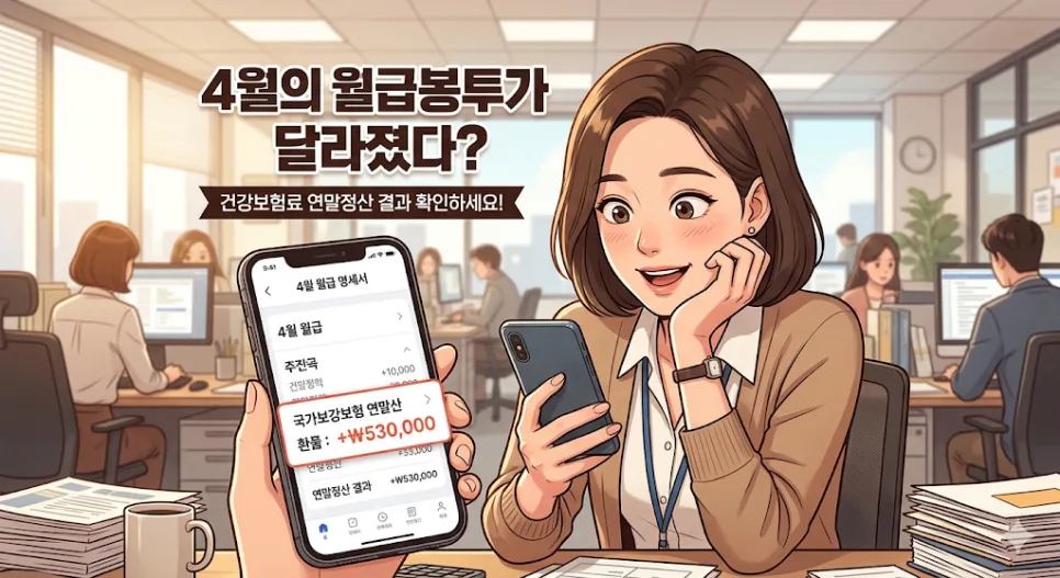 건강보험료 정산 2026: 환급금 폭탄 피하는 법 3단계