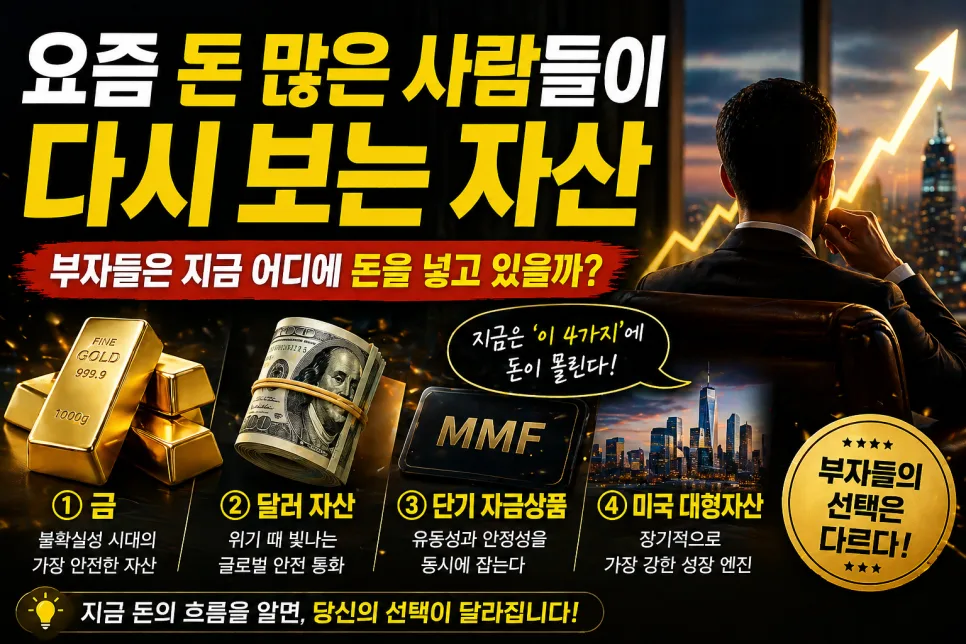 부자들은 지금 무엇을 살까? 2026년 자산가들의 투자 전략