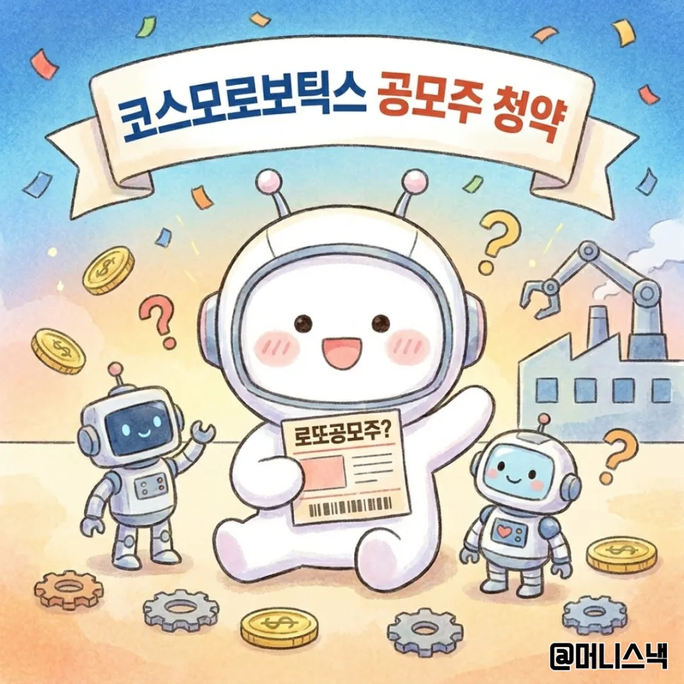 코스모로보틱스 공모주, 2026년 로봇 테마주 투자 가치 분석