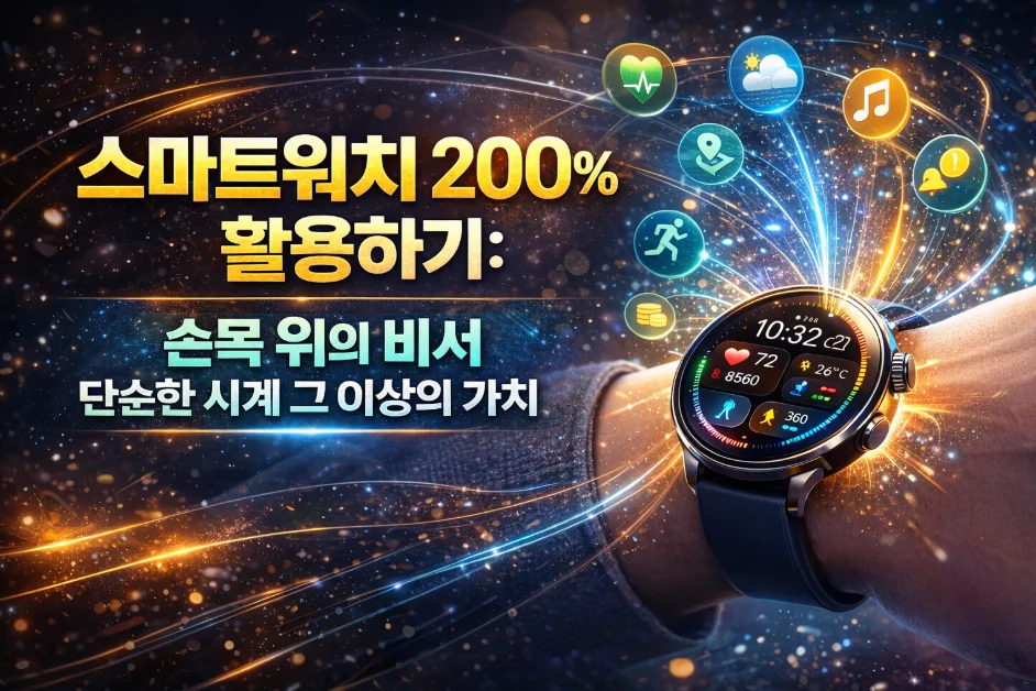 스마트워치 활용법 2026: 손목 위 AI 비서 완벽 가이드