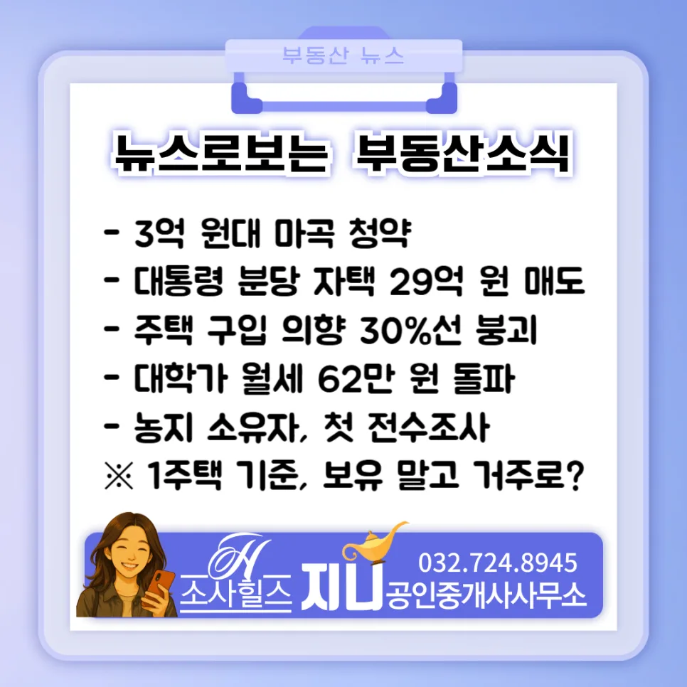 1주택자 실거주 요건 강화? 2026년 세제 혜택 변화 총정리