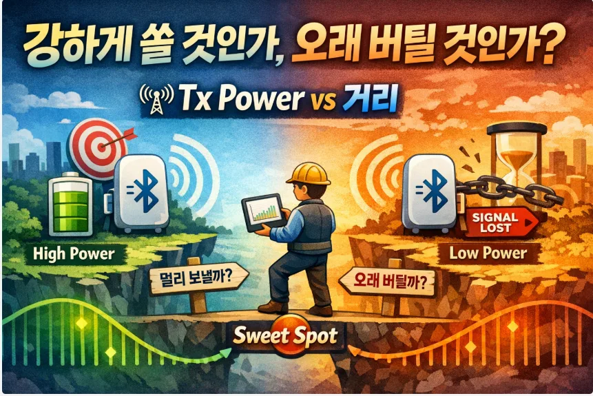 BLE 송신 출력, 거리 2배 늘리는 비결 2026