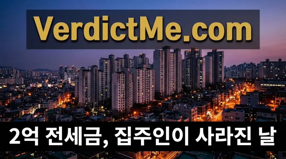 2억 전세금, 집주인 잠적 시 보증금 돌려받는 법 2026