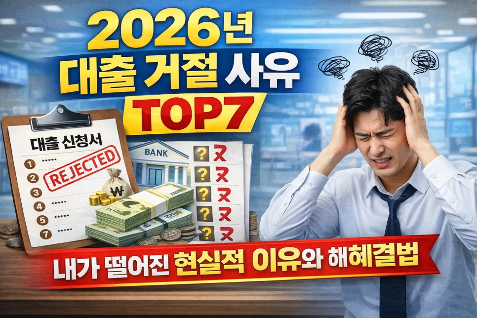 2026 Loan Rejection Reasons: 7 Key Factors & Solutions