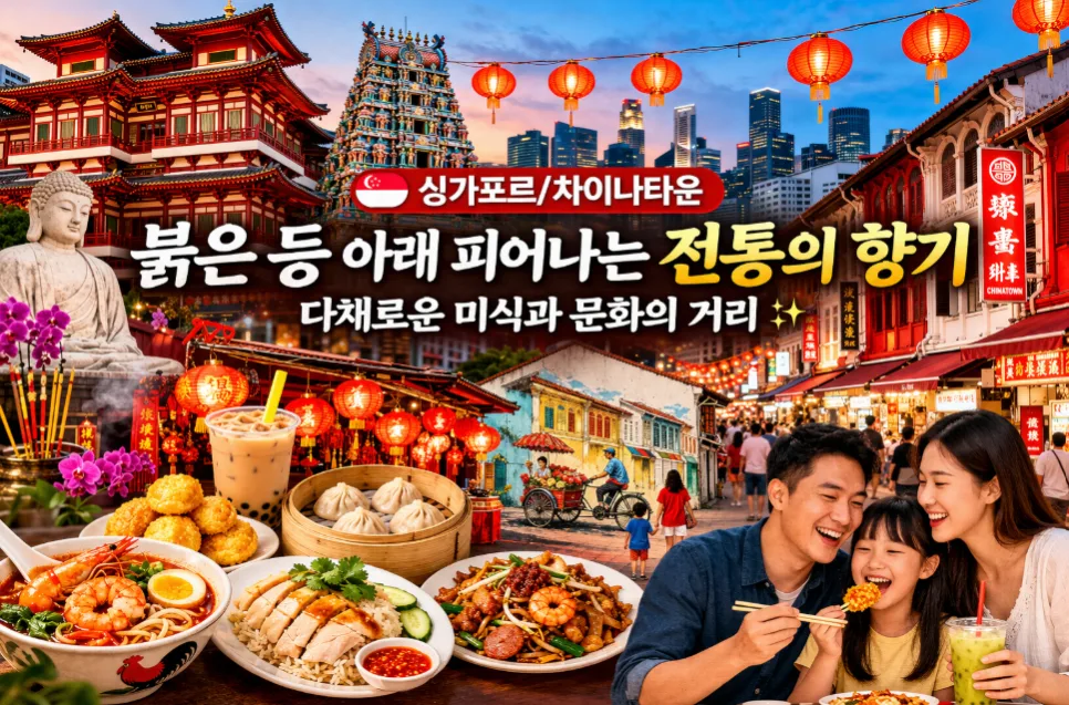 싱가포르 차이나타운 핵심 코스 5곳 2026년 완벽 가이드