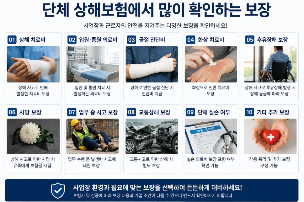 단체 상해보험, 2026년 사업장 필수 대비책 완벽 분석 2
