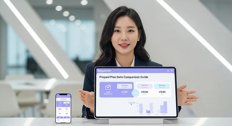 엔텔레콤 선불 요금제 데이터 조건 2024년 최신 비교