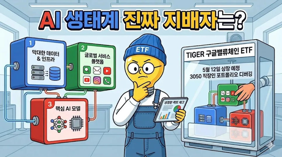 구글 AI 생태계 ETF 2026: 엔비디아 대항마 투자 전략