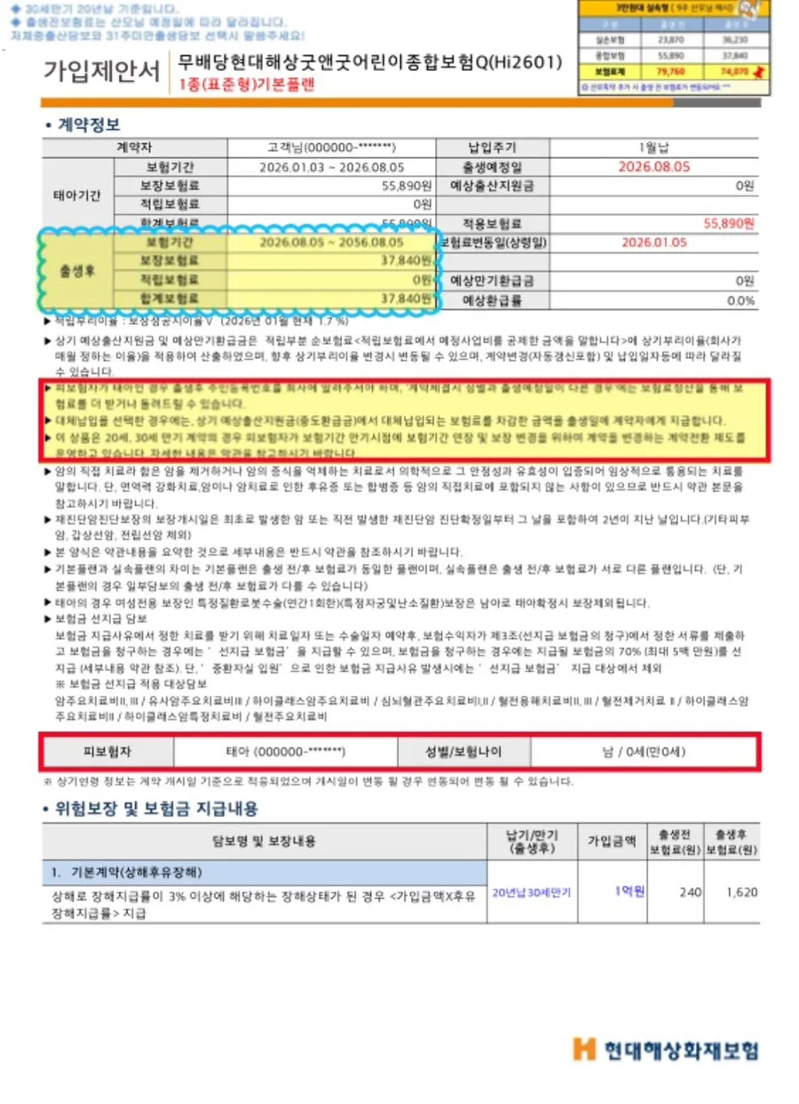 2026년 태아보험 가입, 1차 기형아 검사 전 필수 체크리스트 2