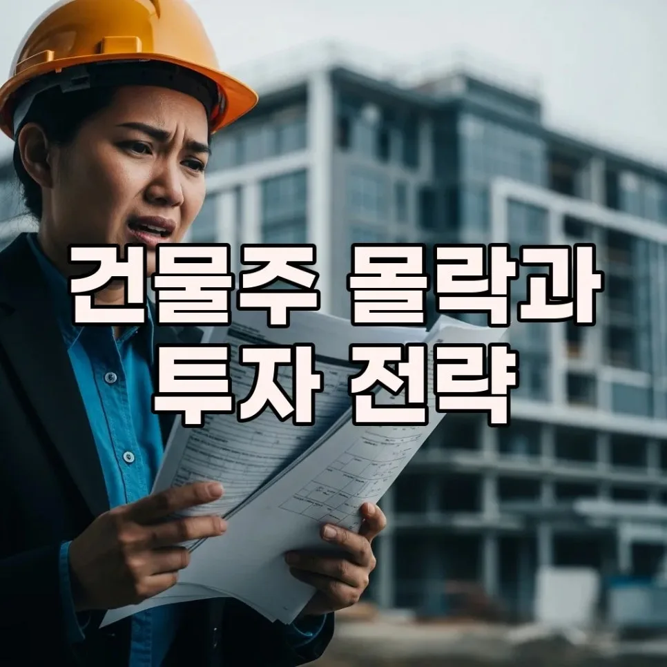 1000억 건물주 몰락 사례: 상가 투자 리스크와 성공 전략 2026