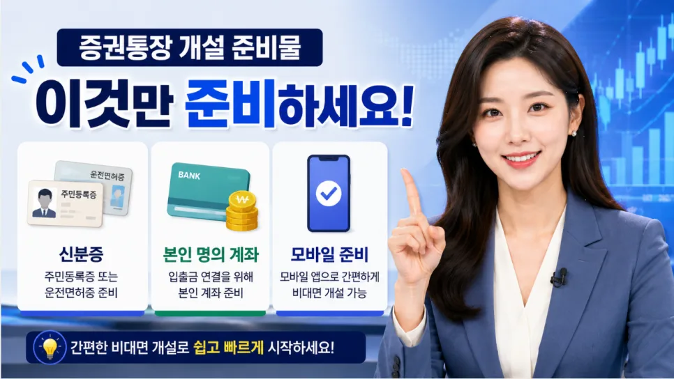 2026년 증권 계좌 개설 완벽 가이드: 초보자도 쉬운 비대면 방법 2