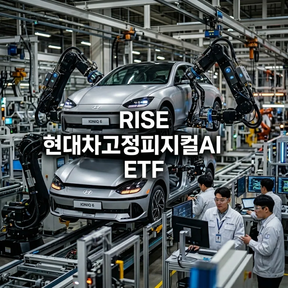 RISE 현대차 ETF 2026: 피지컬 AI 투자 급증 이유와 수익률 전망