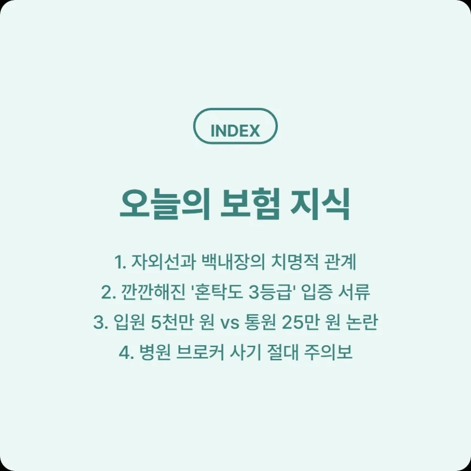 백내장 수술 실비 보험 2026년, 다초점 렌즈 보상 기준 총정리 2