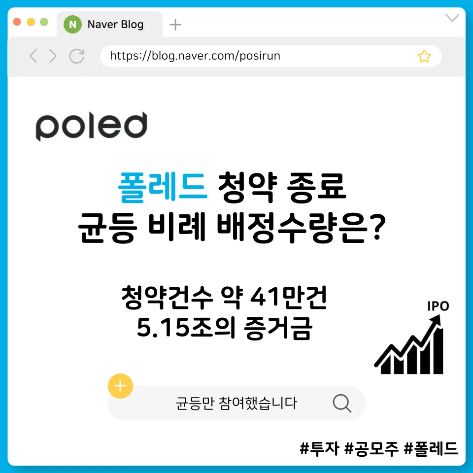 폴레드 공모주 청약 결과 2026: 균등/비례 배정 및 손익분기점 분석