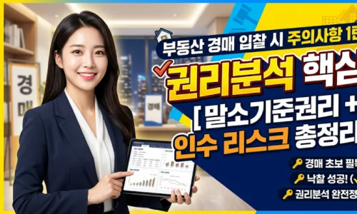 부동산 경매 절차 완벽 가이드 2026: 권리분석부터 등기까지