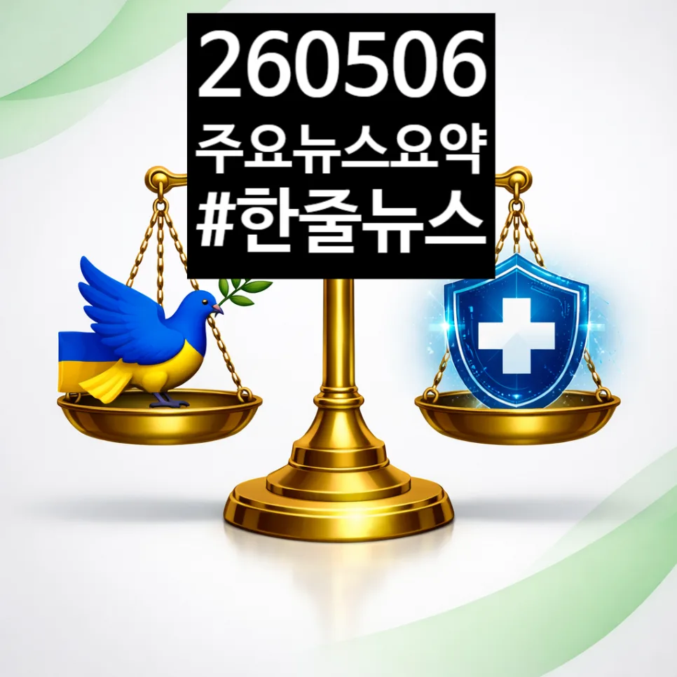 5세대 실손보험 출시와 우크라이나 휴전: 2026년 핵심 뉴스 총정리
