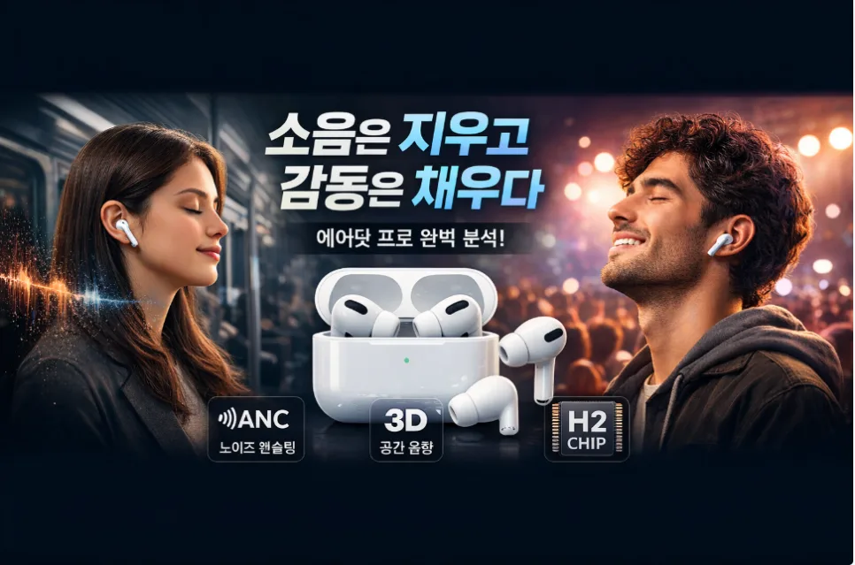 에어팟 프로 2026년 완벽 분석: 가격, 기능, 차이점 총정리