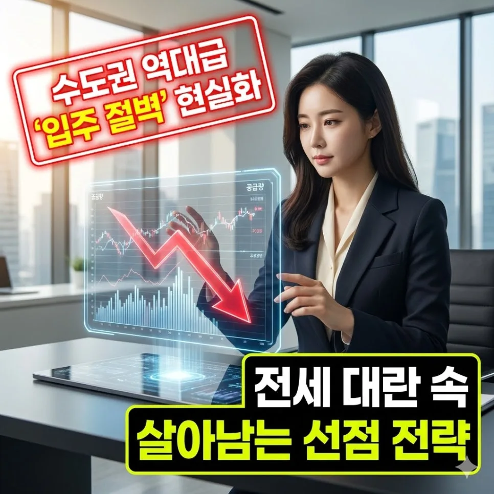 2026년 수도권 입주 절벽: 전세난 예고와 내 집 마련 전략 2026