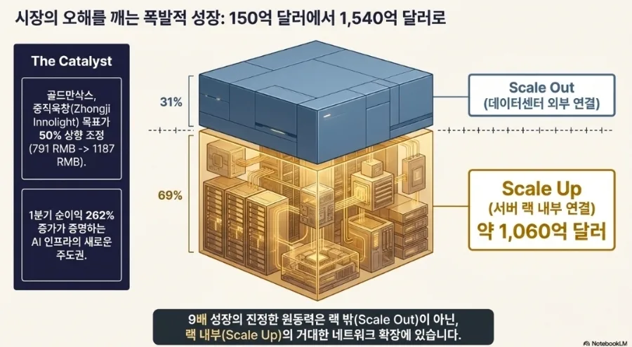 AI 광연결 생태계 2026: 9배 성장 전망과 투자 전략