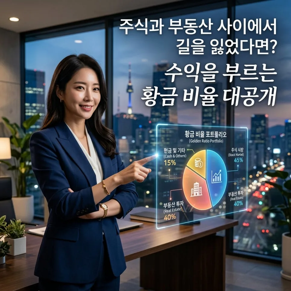 2026년 자산 배분 전략: 주식 분산 vs 부동산 실거주, 무엇이 정답일까?