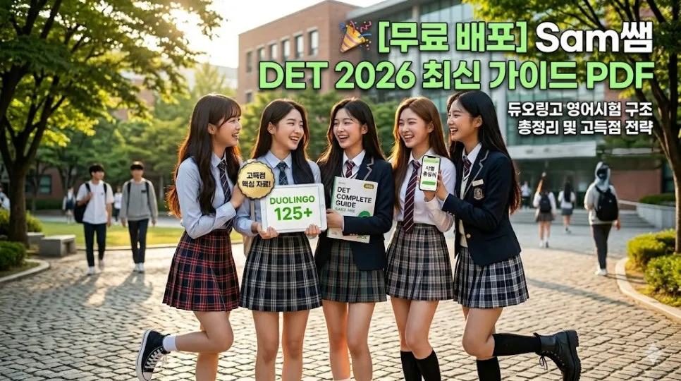 듀오링고 영어시험(DET) 2026년 최신 구조 완벽 분석 및 무료 가이드