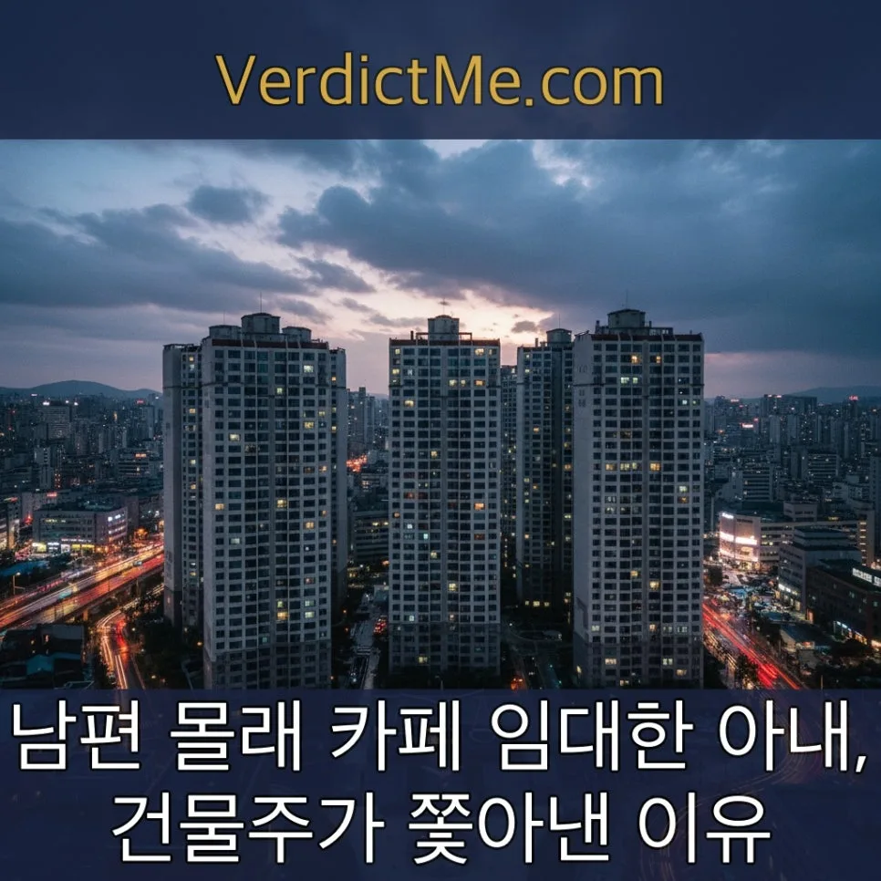 무단 전대 카페 임차인, 건물주에게 쫓겨난 사연 (2026년 판례 분석)