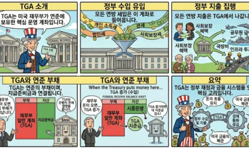 미국 TGA 잔고 1조 달러 돌파, 시장 유동성 영향 분석 2026